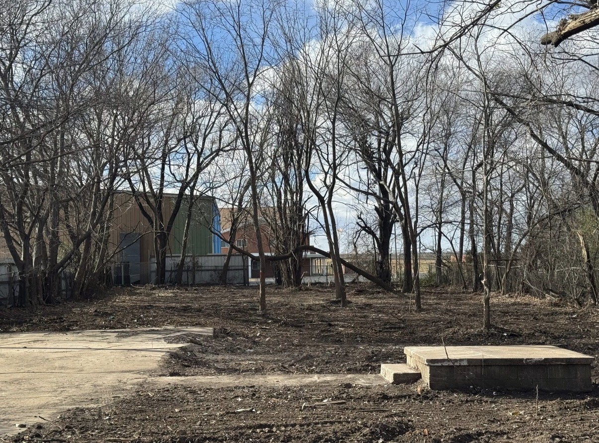 Cleared lot after Stump Man LLC demolished and hauled off the old structure